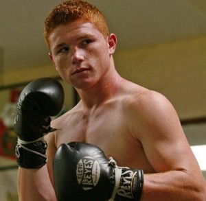 Entrenamiento Saul Alvarez